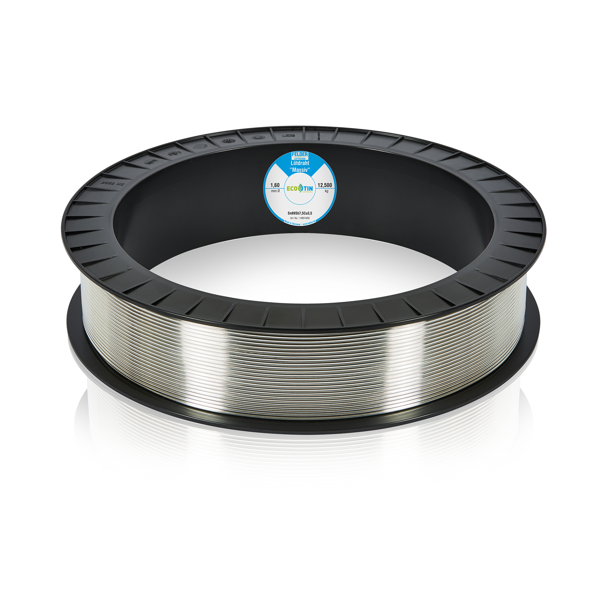 Lagerweißmetall Sn89Sb7,5Cu3,5 (WM89), Massivdraht