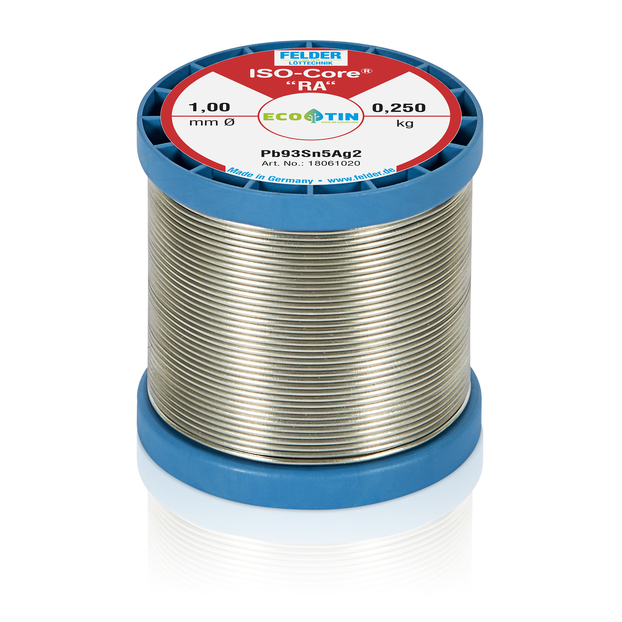Lötdraht ISO-Core® "RA" Pb93Sn5Ag2