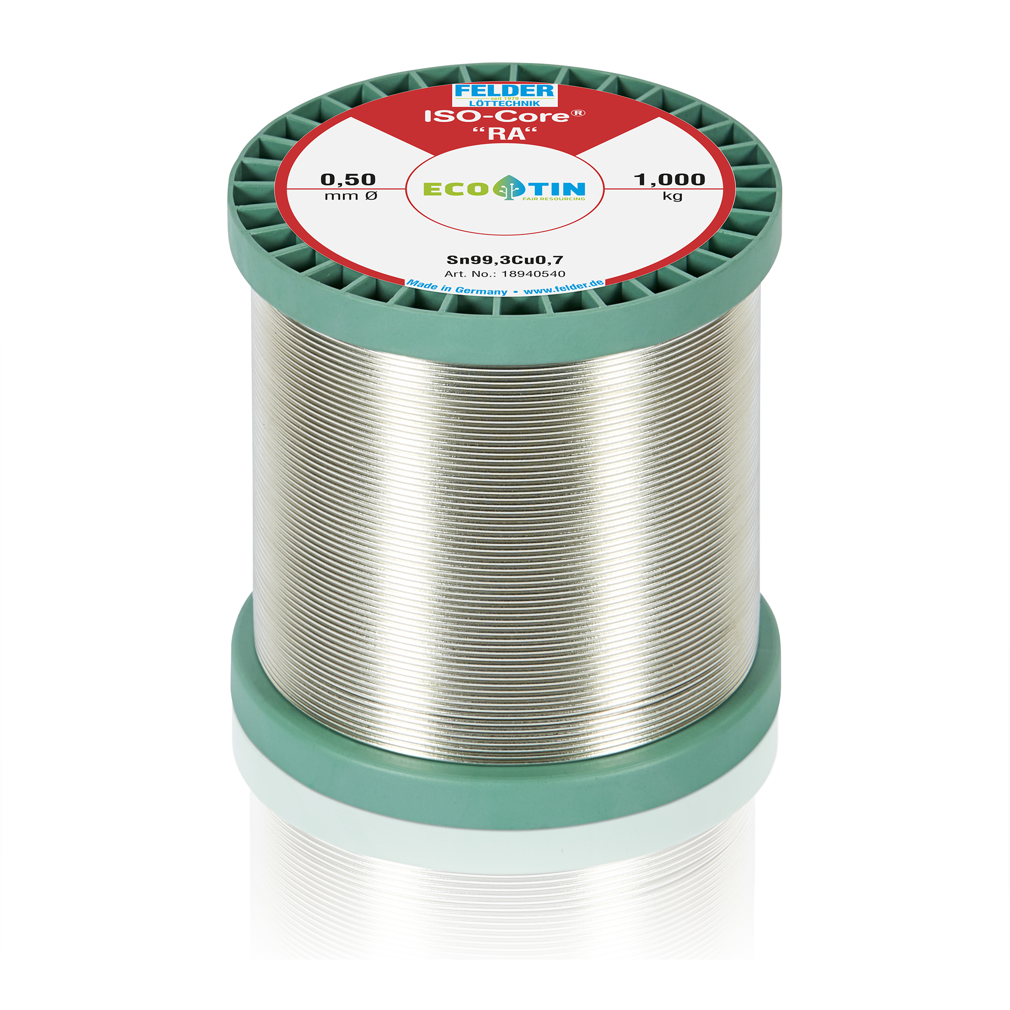 Lötdraht ISO-Core® "RA" Sn99,3Cu0,7