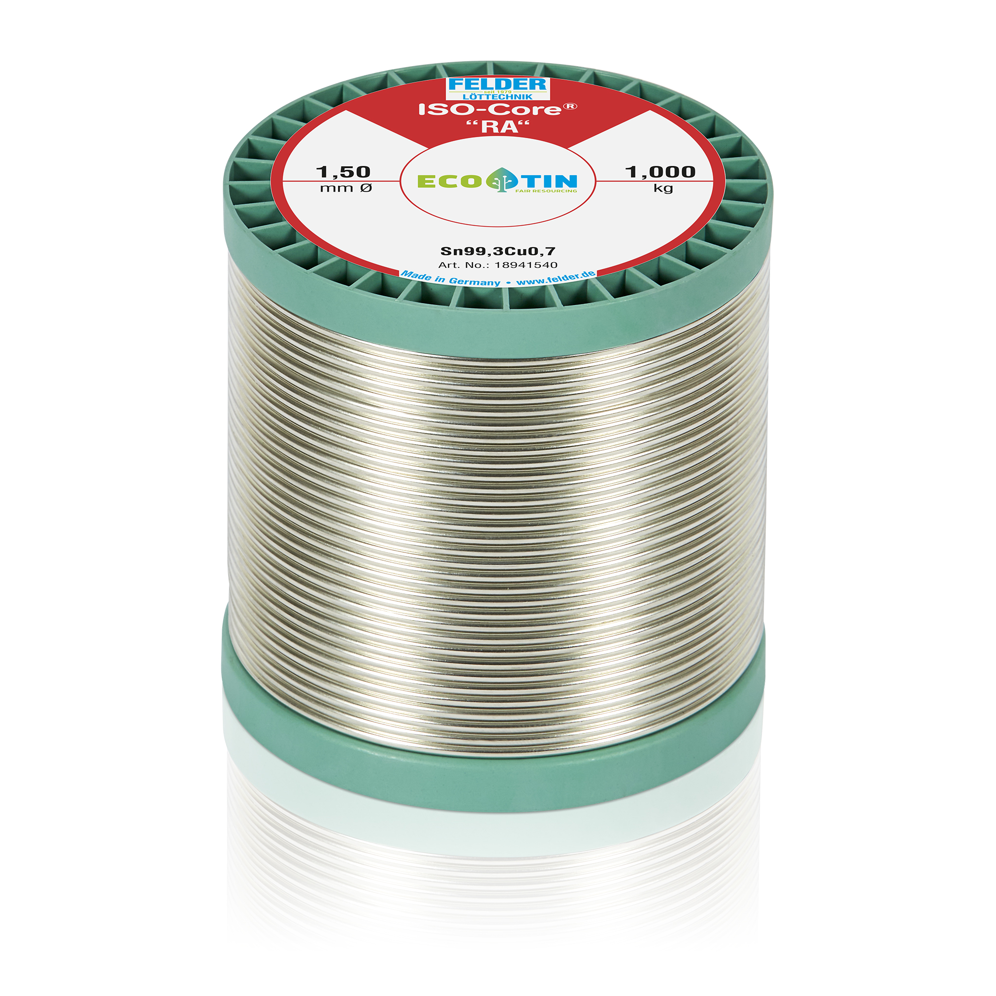 Lötdraht ISO-Core® "RA" Sn99,3Cu0,7