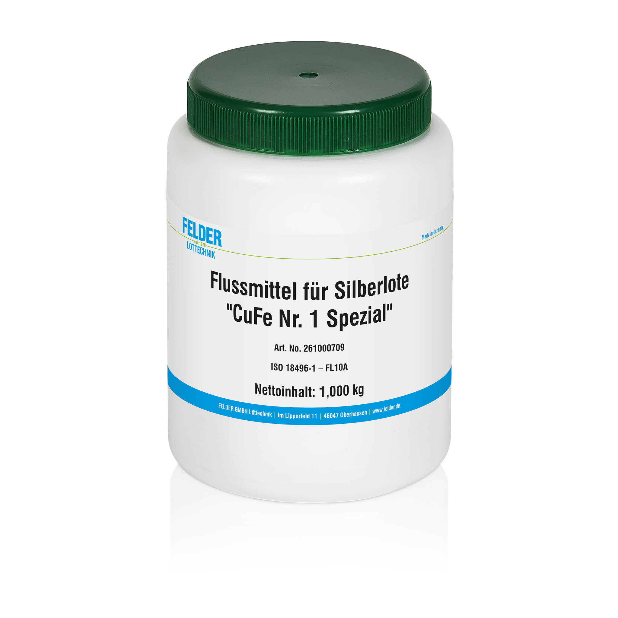 Flussmittelpaste für Silberhartlote "CuFe Nr. 1 Spezial"