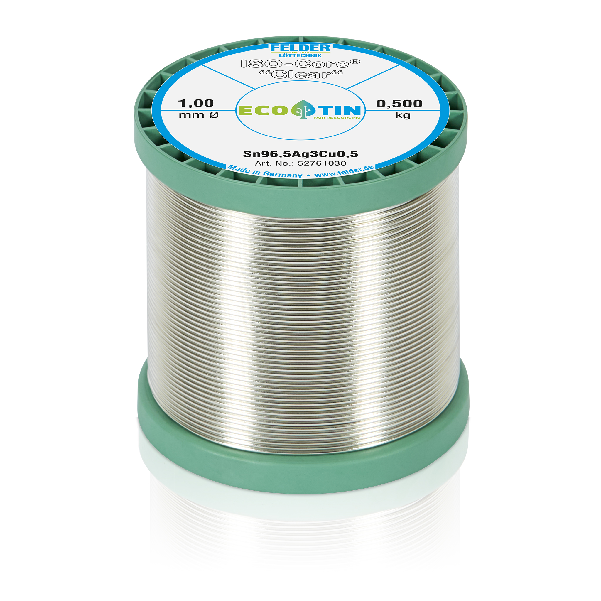 Lötdraht ISO-Core® "Clear" Sn96,5Ag3,0Cu0,5