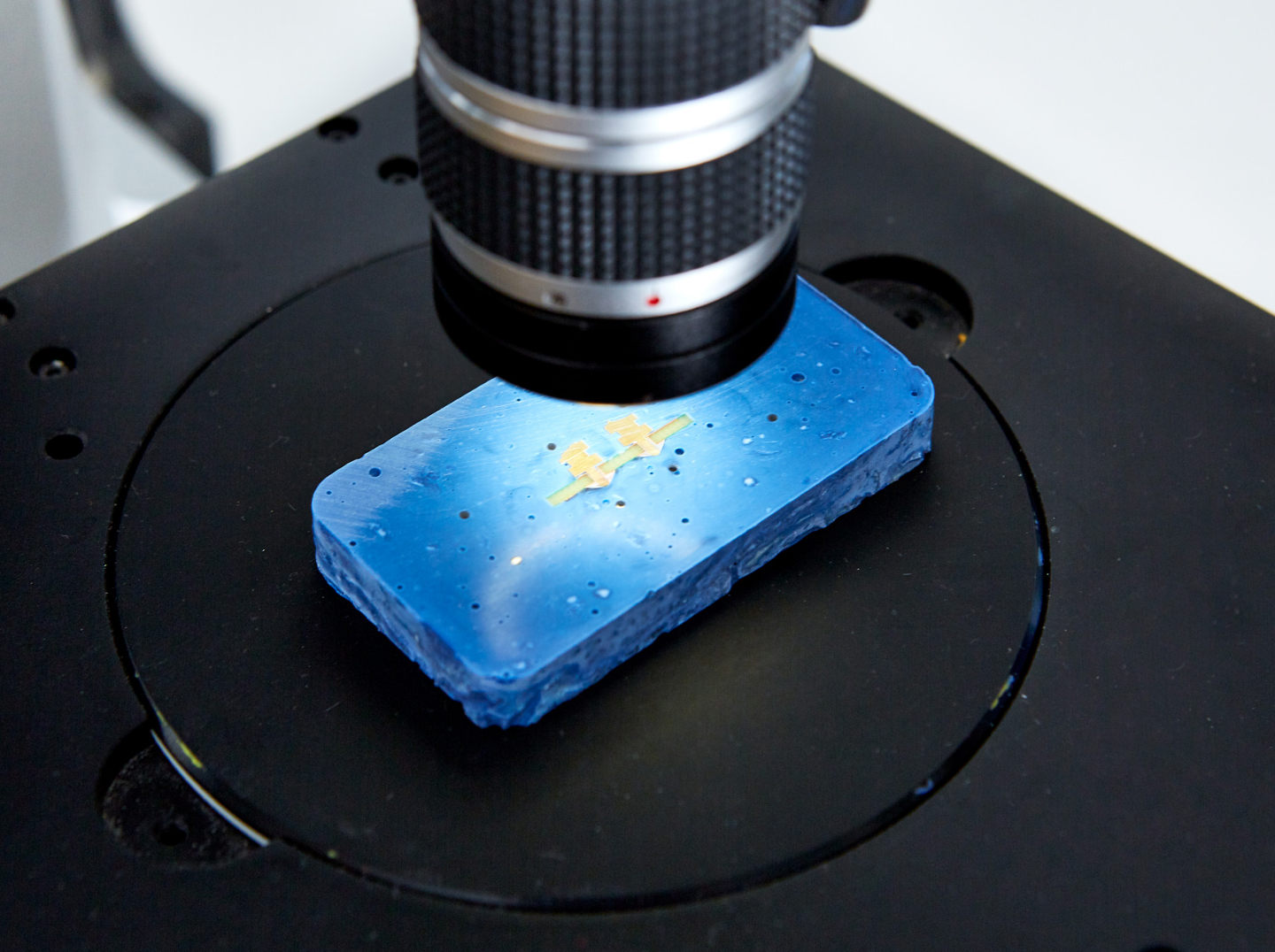 Detailaufnahme Mikroskop